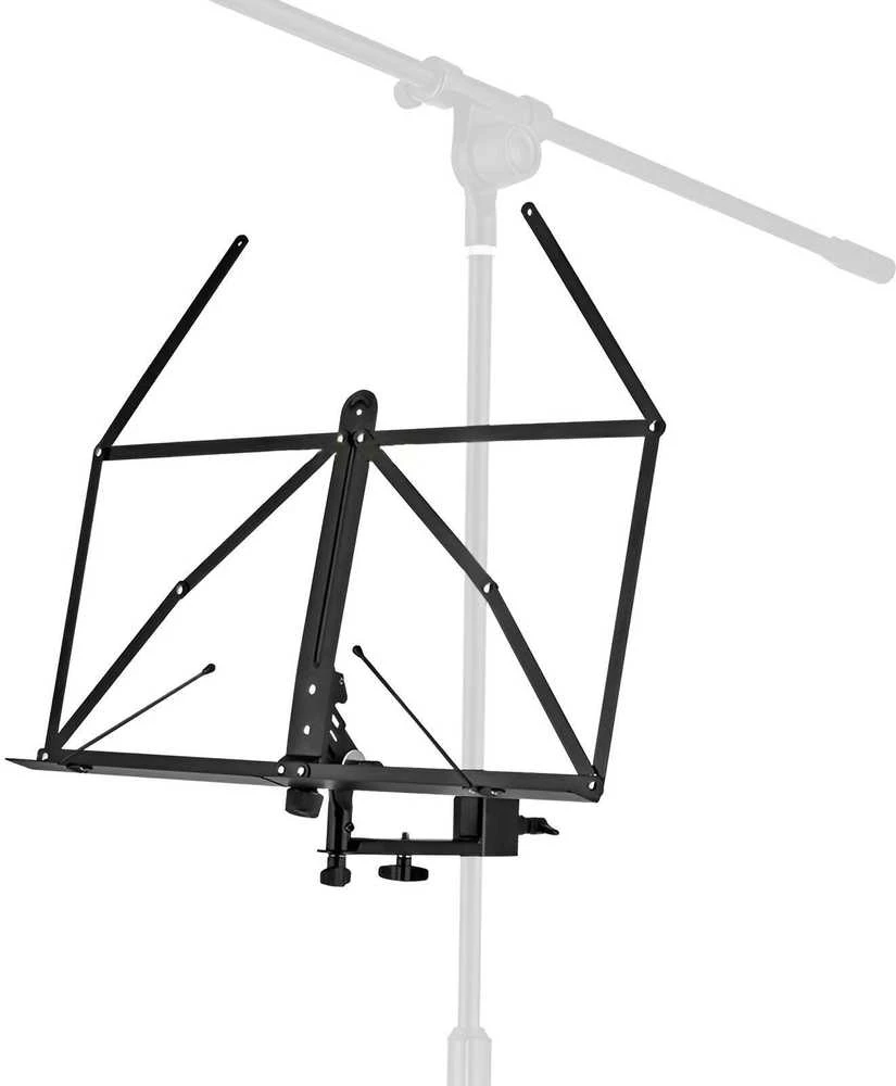 Mozos Muzikos pultas ant varžto, pakabinamas stovas ant mikrofono stovo, reguliuojamas