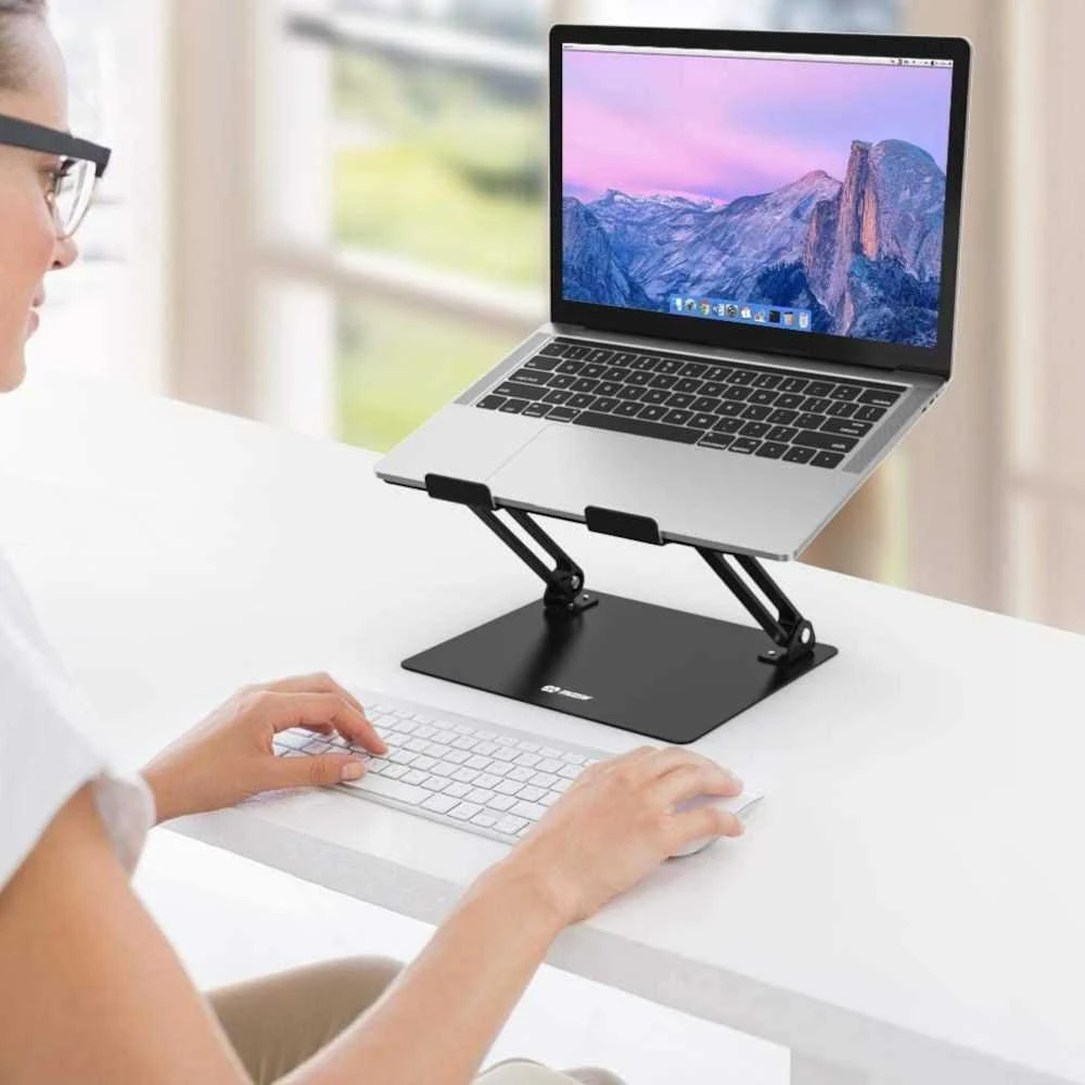 MOZOS LS1-ALU aliumininės PODSTAWKA DO LAPTOPA JUODA
