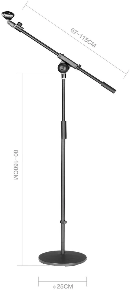 Mozos Grindinis studijinis mikrofono stovas MOZOS SM810