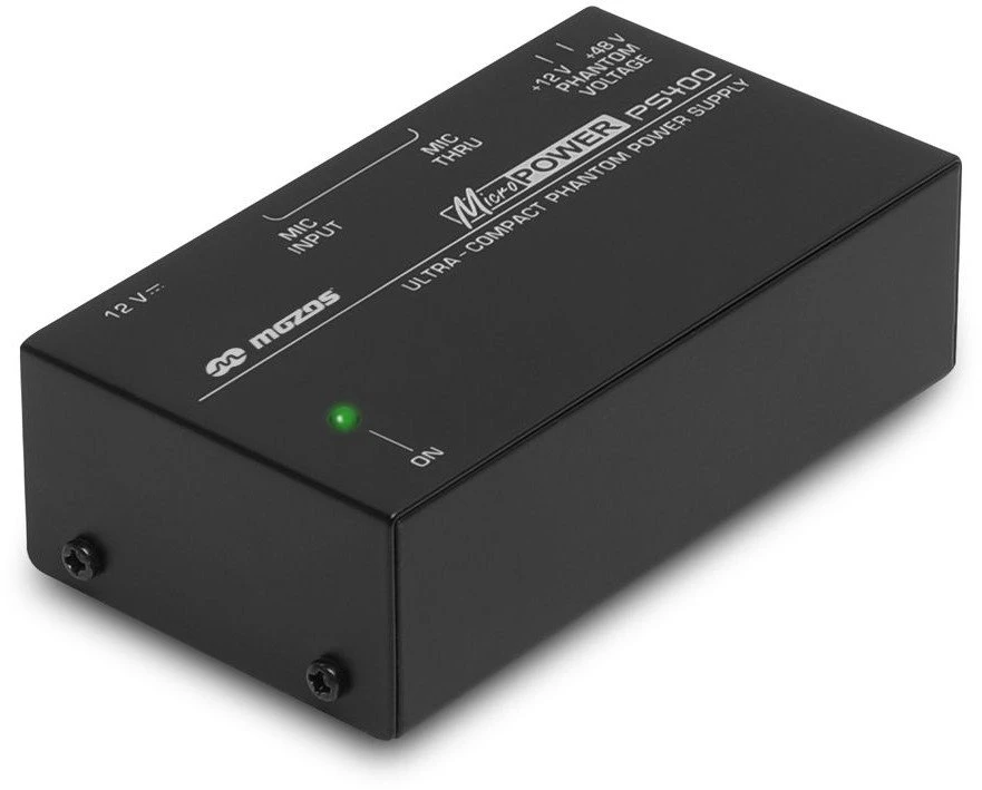 Mozos PS400 Maitinimo šaltinis Phantom +48V | +12V do mikrofonów XLR