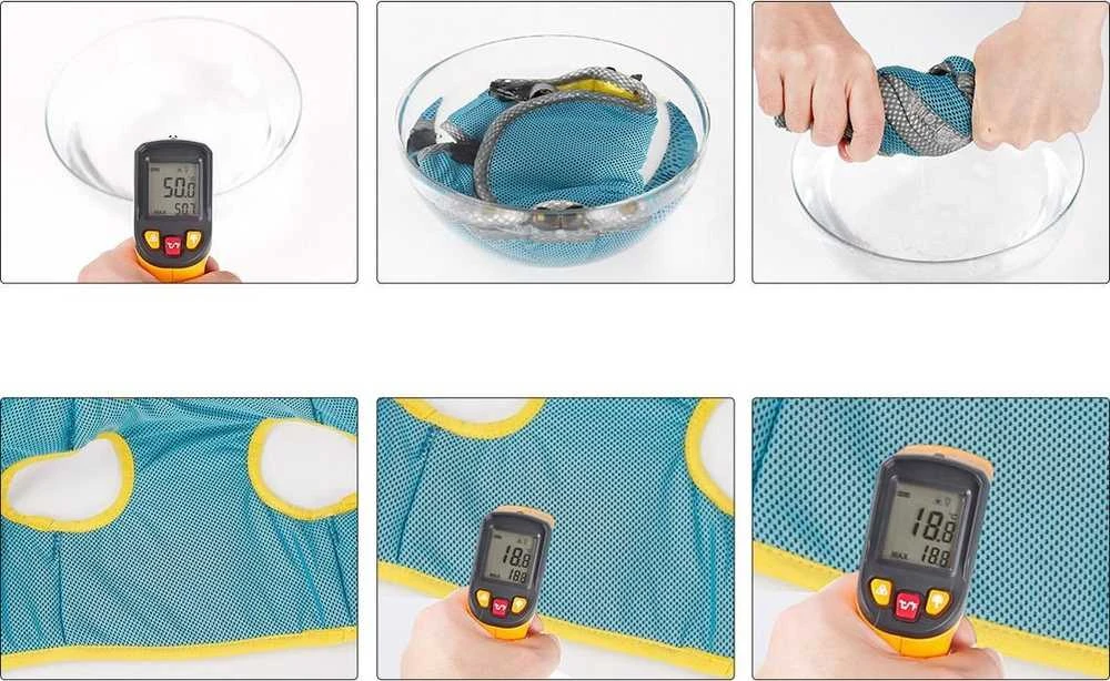 MOZOS PV-COOL vėsinamoji liemenė su pakabos diržu, ilgaamžė
