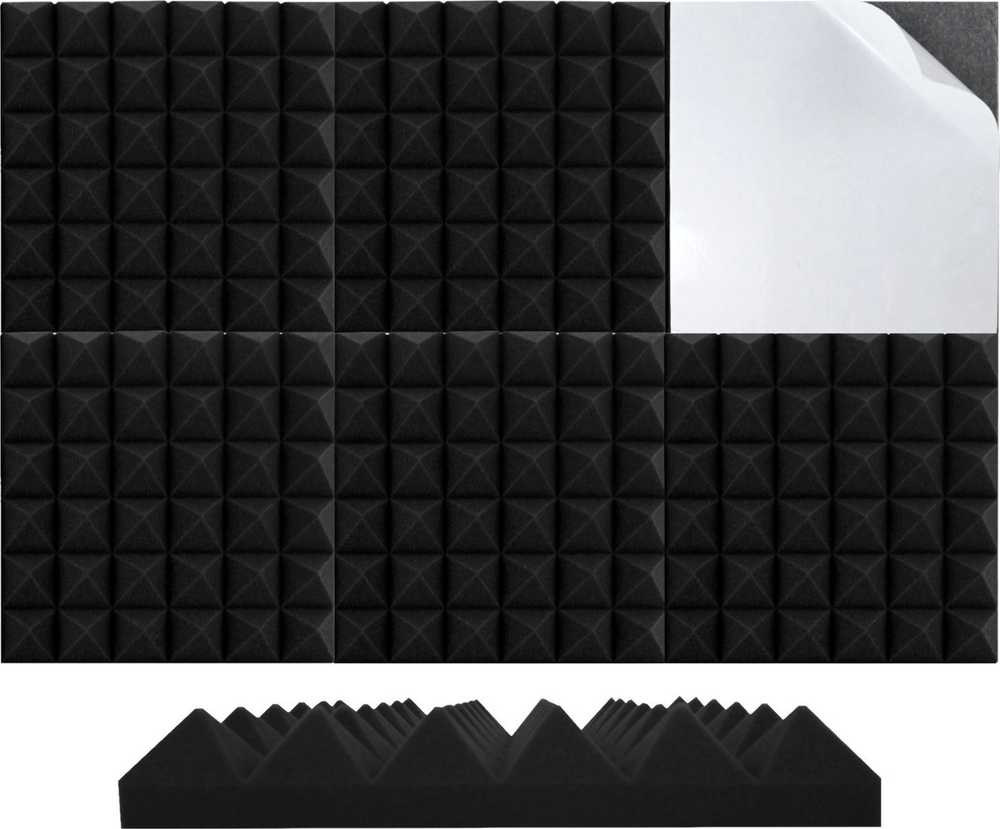 Laikiklis MOZOS SPK-PADS putplasčio garso izoliacinės pagalvėlės, 6 vnt., 30 x 30 cm