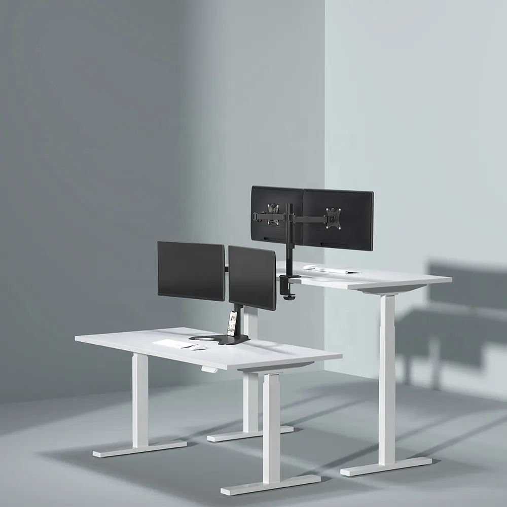 MOZOS MS03 PODWÓJNY UCHWYT BIURKOWY DO MONITORA 17"-34"