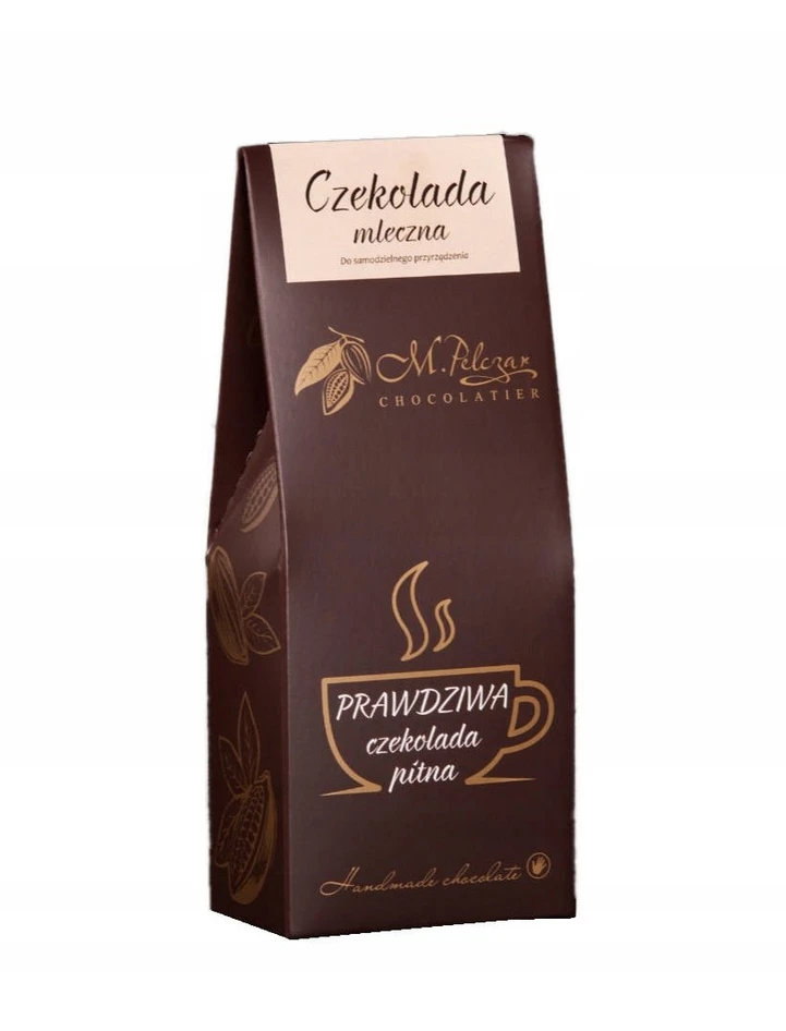 M.Pelczar Chocolatier Tikras pieniškas geriamasis šokoladas 200g