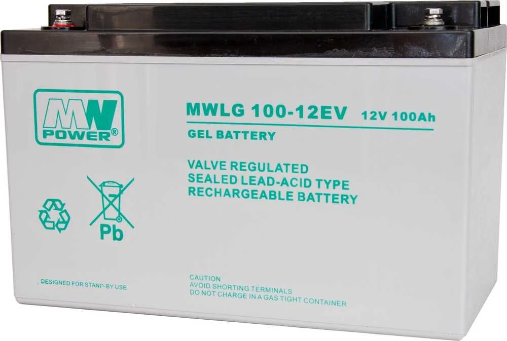 Mpl Power AKUMULIATORIUS 12V/100AH-MWLG MW Power