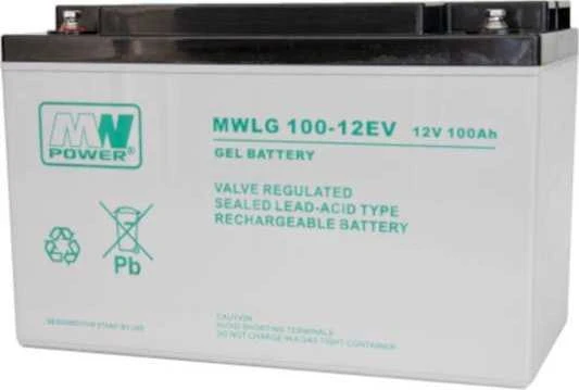 Mpl Power AKUMULIATORIUS 12V/100AH-MWLG MW Power