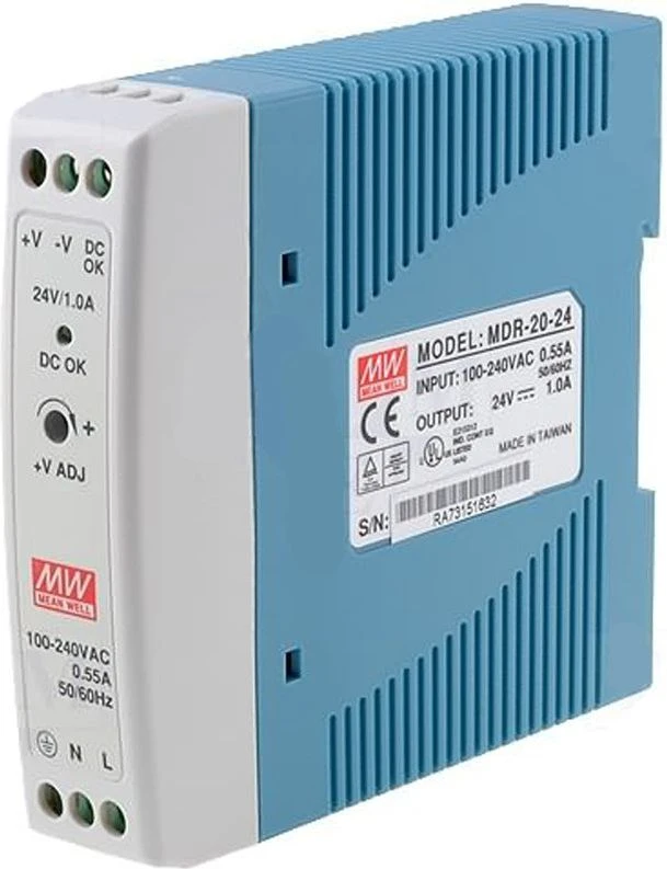 MPL Power Bėgio impulso maitinimo šaltinis (MDR-20-24)