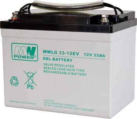 Mpl Power AKUMULIATORIUS 12V/33AH-MWLG MW Power