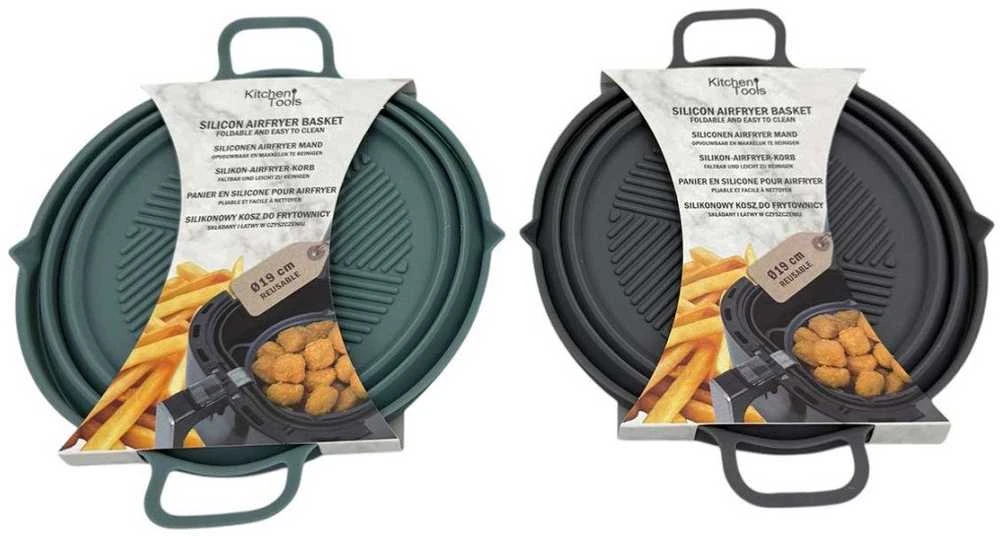 MPLCo Silikoninis įdėklas gruzdintuvei sulankstomas apvalus 19cm (22276820)