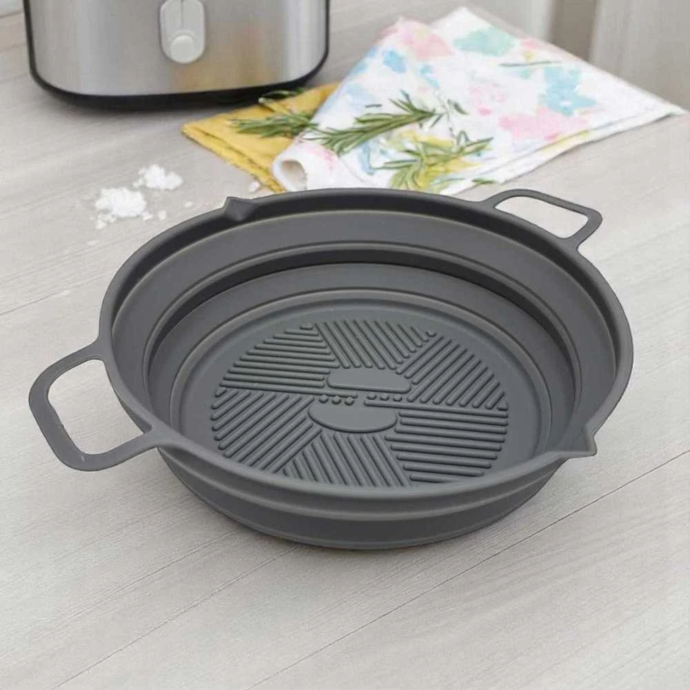 MPLCo Silikoninis įdėklas gruzdintuvei sulankstomas apvalus 19cm (22276820)