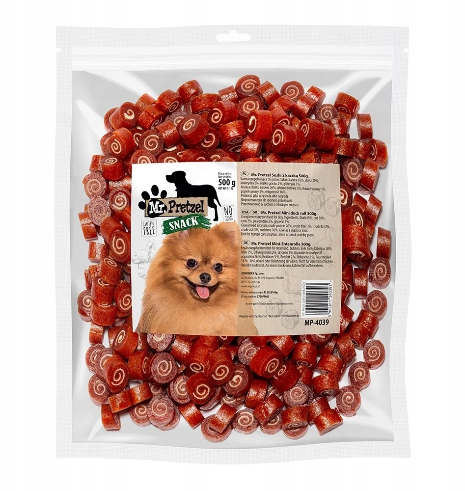 Mr Bandit Mr. Pretzel Sushi su antiena 500g