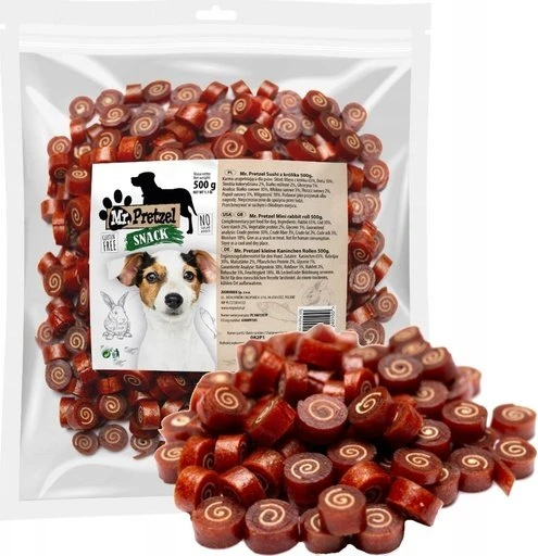 Mr Bandit ŠUNŲ GARDĖSIAI - Triušio ir menkės sušiai 500g
