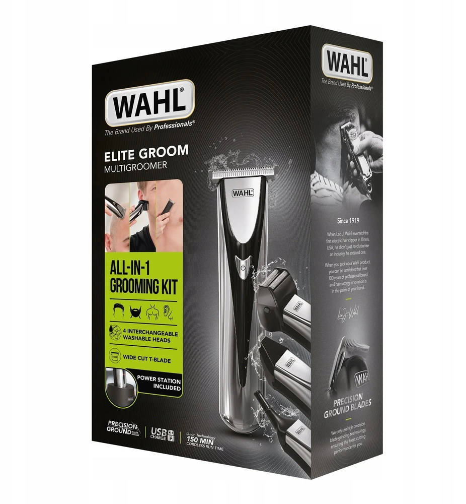 Wahl Clipper Corporation WAHL 3028050 Elite Groom Multi kirptuvas, USB