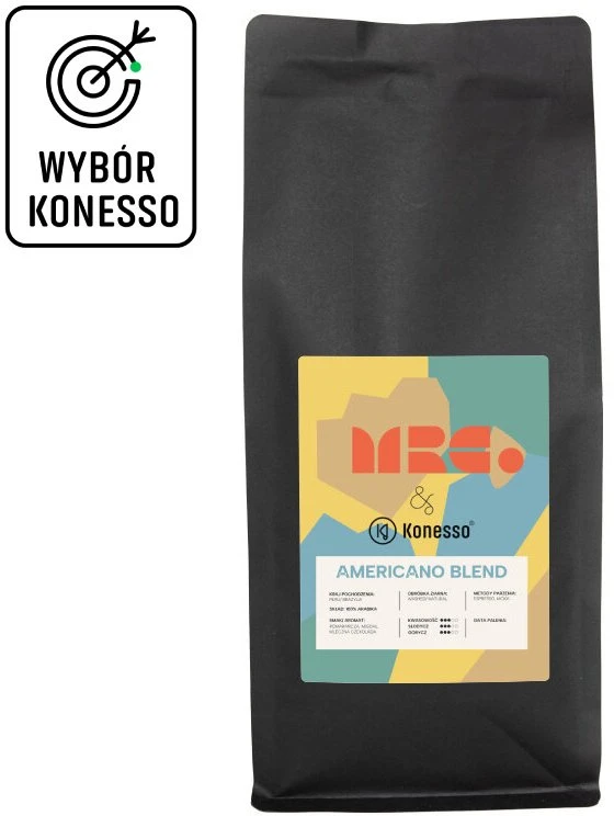 Kavos pupelės MRC. Kavos pupelės MRC. Americano Blend 1kg