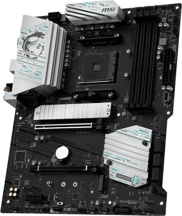 MSI B550 GAMING WIFI pagrindinė plokštė AMD B550 Socket AM4 ATX