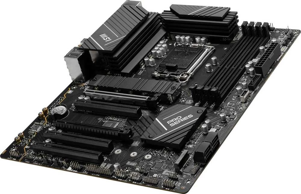 Pagrindinė plokštė MSI PRO B760-P WIFI DDR4, LGA1700, ATX, DDR4