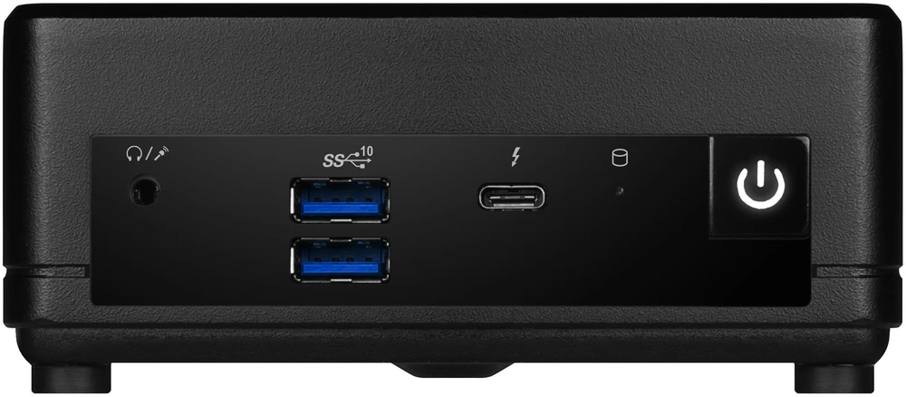 MSI C87A6 mini kompiuteris, 8.1 col., be OS, Intel Core 5 120U, UHD, Wi-Fi, BT, juodas