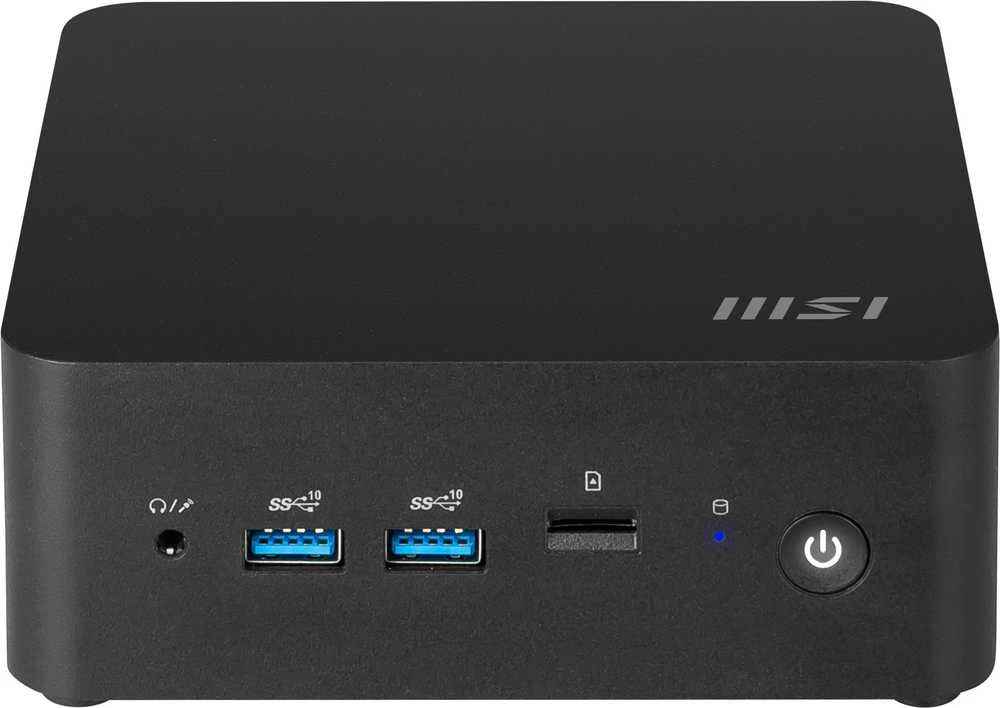 MSI CUBI NUC 1MG-014BEU Nešiojamoji plokštė: Intel Core 3 100U, RAM, HDD, 2YW