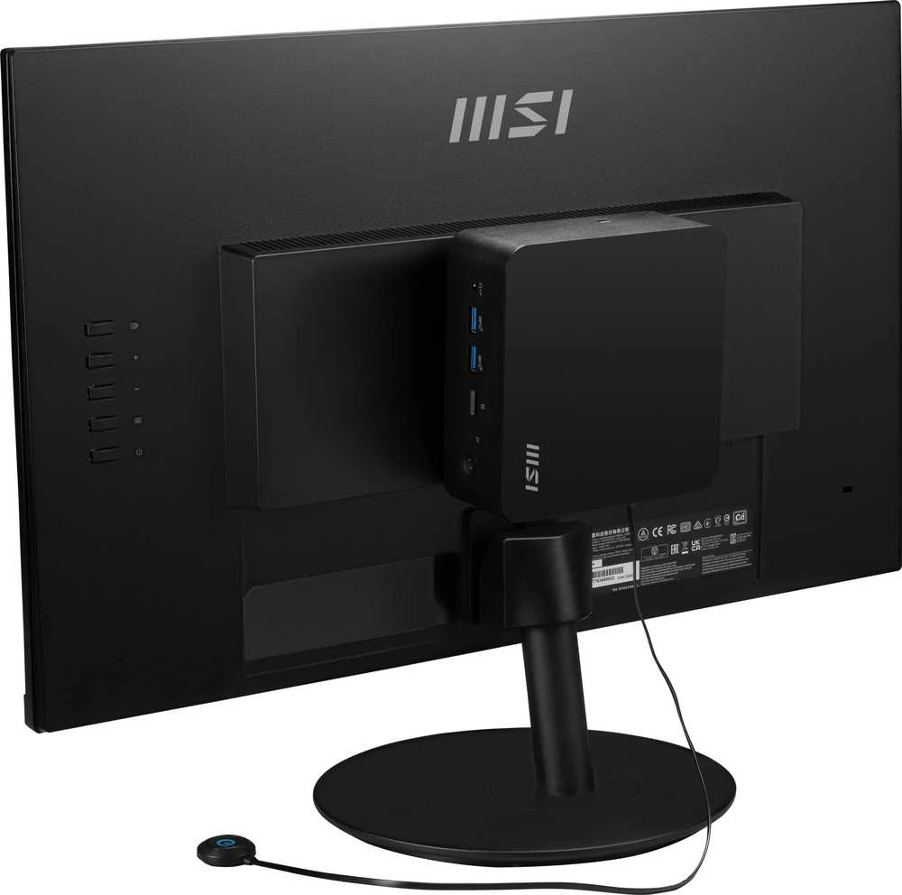 MSI CUBI NUC 1MG-014BEU Nešiojamoji plokštė: Intel Core 3 100U, RAM, HDD, 2YW