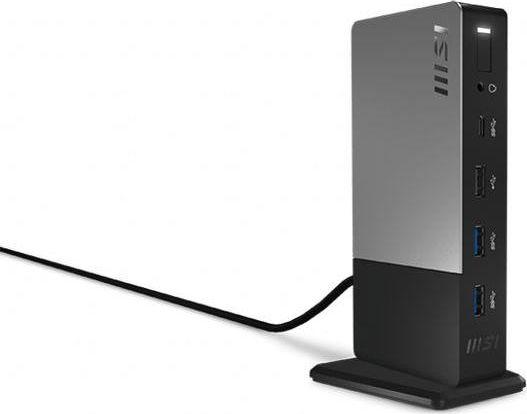 MSI USB-C Docking Station Gen 2 USB 3.2 Gen 2 (3.1 Gen 2) Type-C Juodas