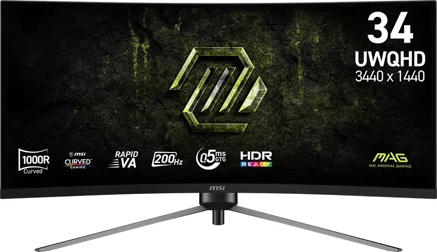 Monitorius MSI MAG 345CQRF E20