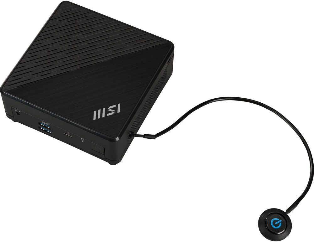 Mini desktop PC MSI Cubi 5 1M-440BEU barebone Core 3 / WiFi 6E + BT 5.3 / 1×2.5Gbps + 1x1Gbps juodos spalvos