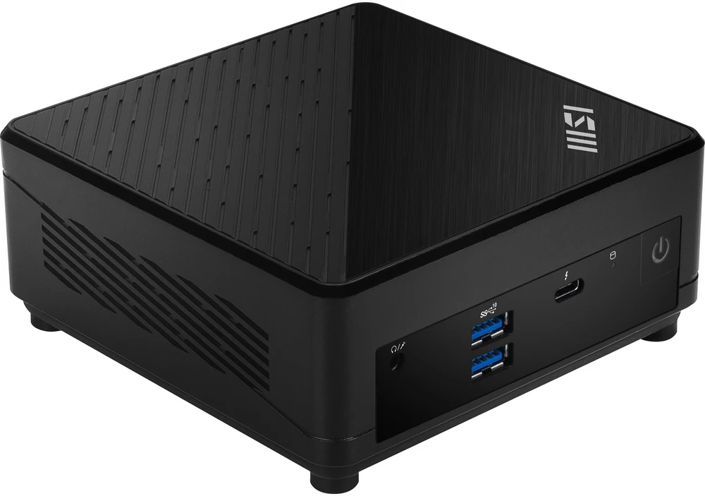 Mini desktop PC MSI Cubi 5 1M-440BEU barebone Core 3 / WiFi 6E + BT 5.3 / 1×2.5Gbps + 1x1Gbps juodos spalvos