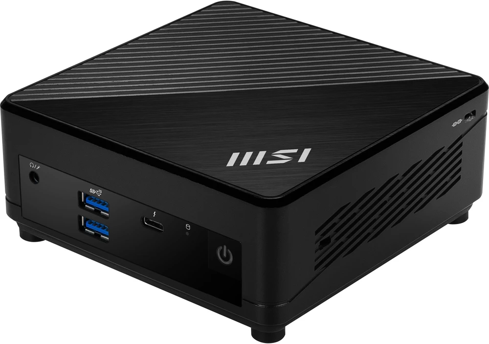 Mini desktop PC MSI Cubi 5 1M-440BEU barebone Core 3 / WiFi 6E + BT 5.3 / 1×2.5Gbps + 1x1Gbps juodos spalvos