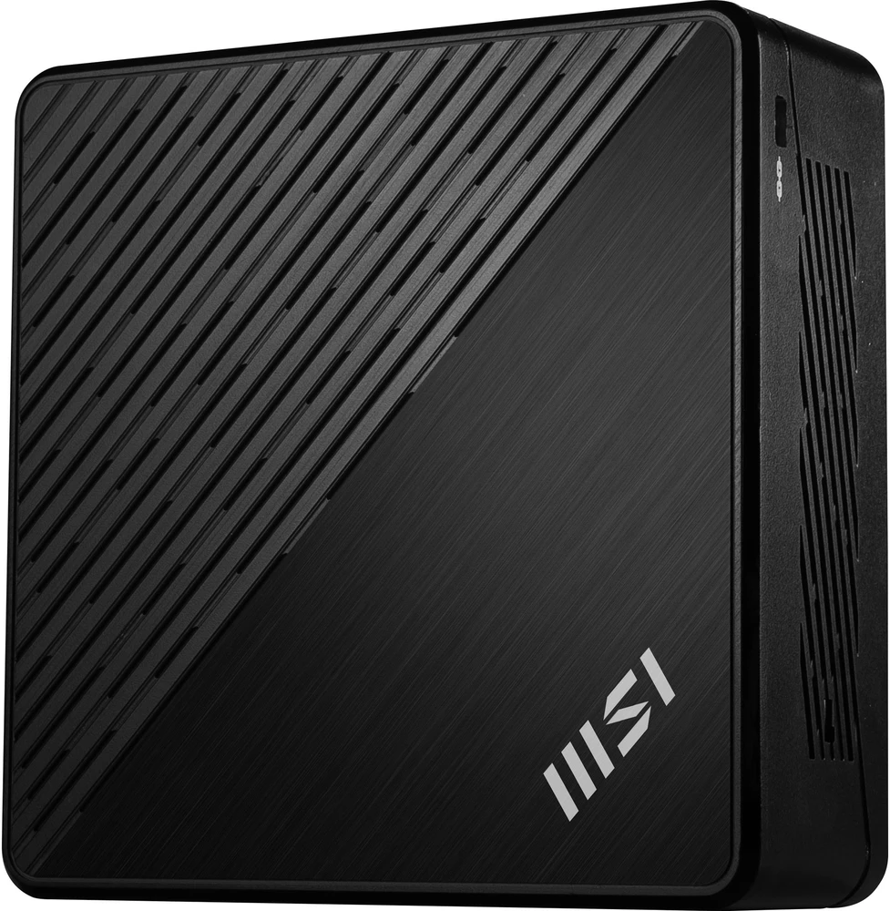 Mini desktop PC MSI Cubi 5 1M-440BEU barebone Core 3 / WiFi 6E + BT 5.3 / 1×2.5Gbps + 1x1Gbps juodos spalvos
