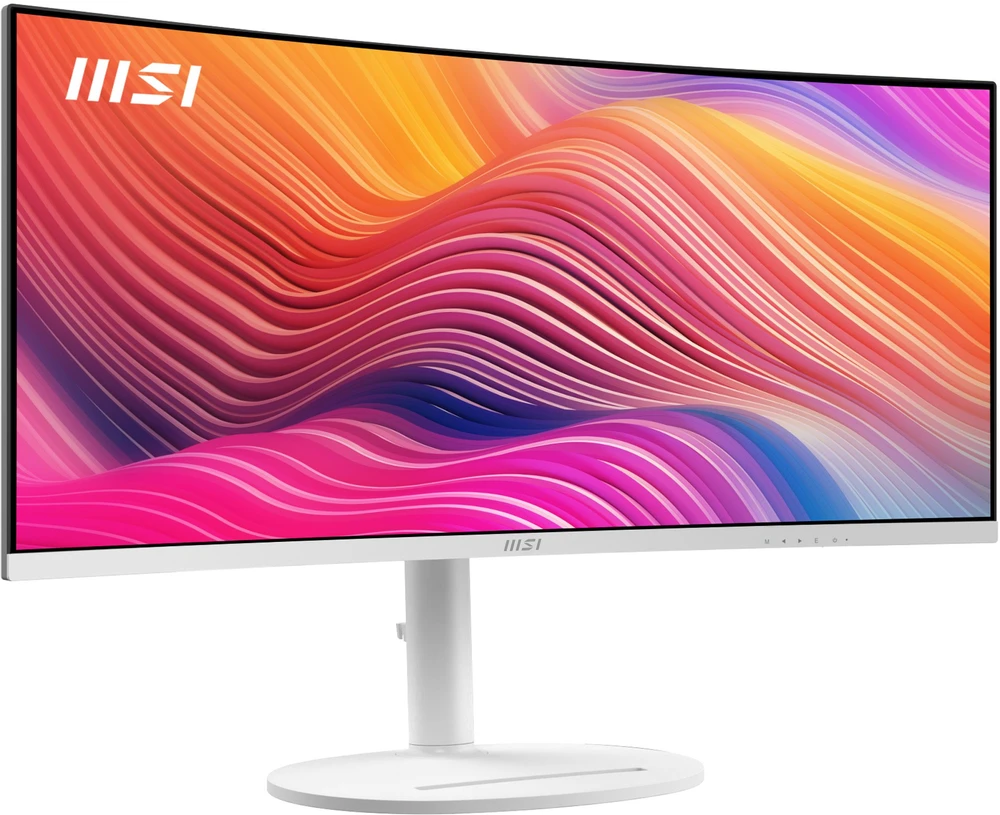 Monitorius MSI Modern MD342CQPWDE - Flat Screen 86.4 cm (34") UltraWide Quad HD LCD Baltas