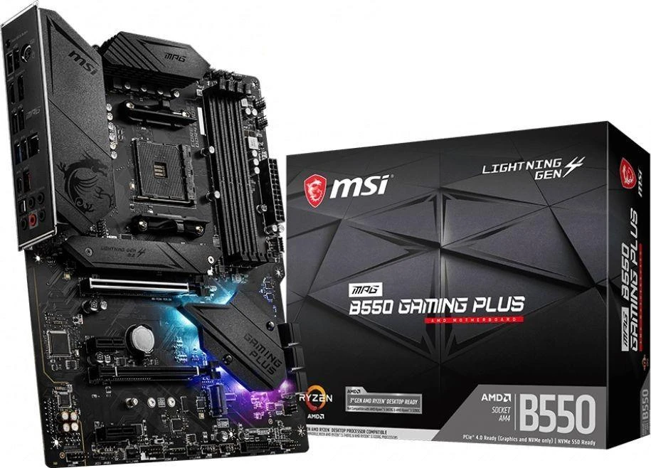 Pagrindinė plokštė MSI MPG B550 Gaming Plus