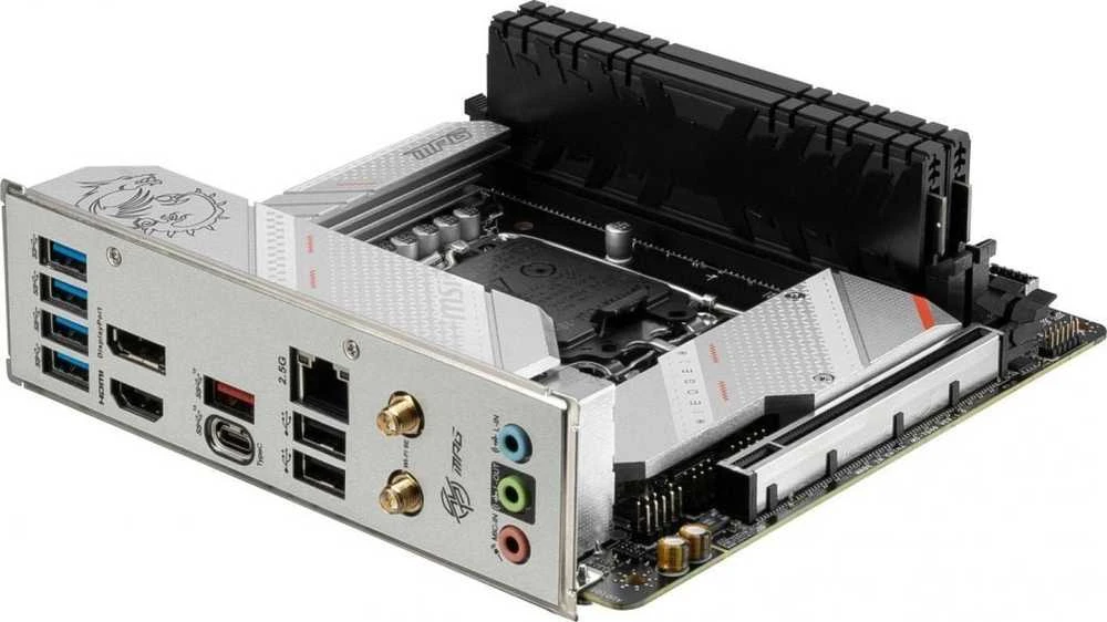 Pagrindinė plokštė MSI | MPG B760I EDGE WIFI | Procesorių šeima Intel | Procesoriaus lizdas LGA1700 | DDR5 DIMM | Atminties lizdai 2 | Palaikomos standžiojo disko sąsajos SATA, M.2 | SATA jungčių skaičius 4 | Mikroschemų rinkinys Intel B760 | Mini-ITX