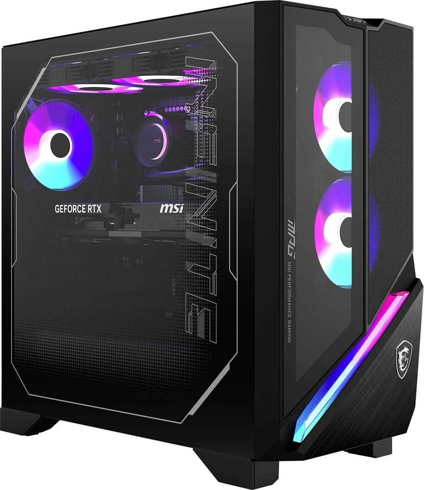 Stacionarus kompiuteris MSI MPG Infinite X3 AI 2NVZ9-032AT vaizdo plokštė, Intel Core Ultra 9 285K, RTX5090 64GB/1TB, Win11, 1120P, našumas ...