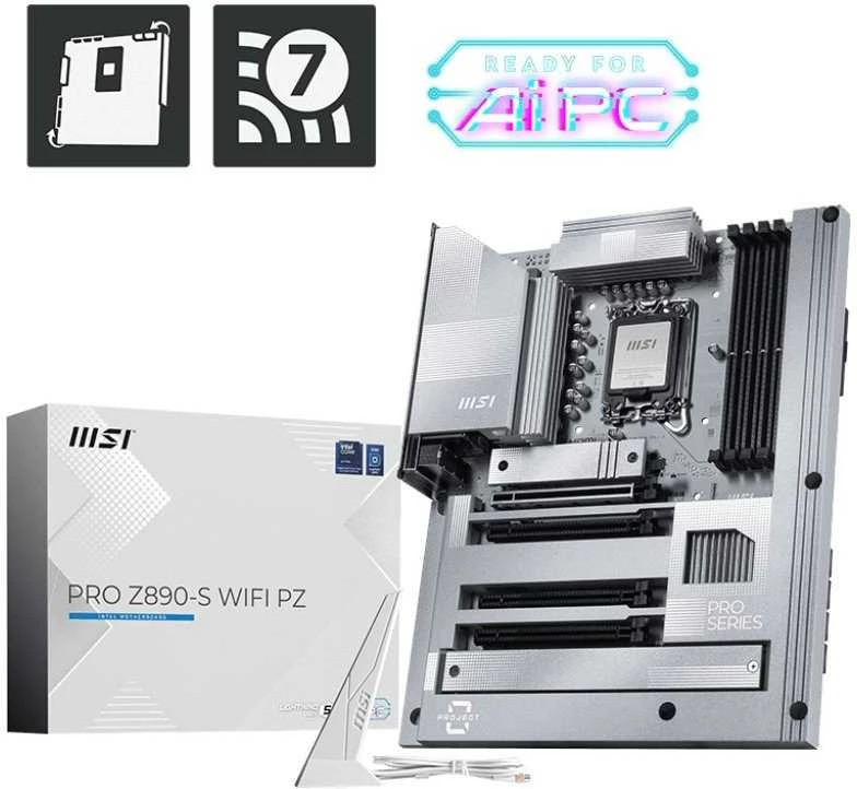 Pagrindinė plokštė MSI Z890-S Pro Wifi PZ (1851) (D)
