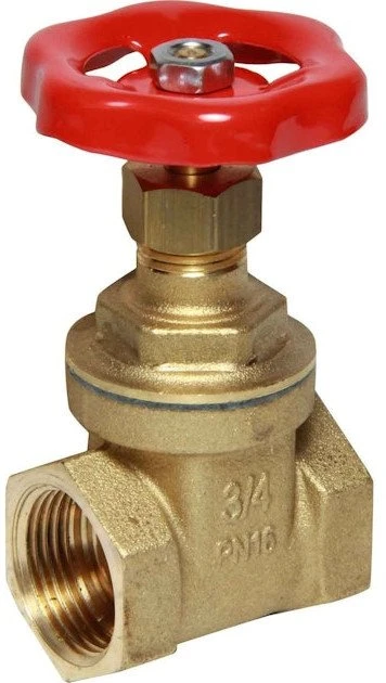 Žalvarinė sklendė MT 4113025, F/F, 1", vidinis sriegis