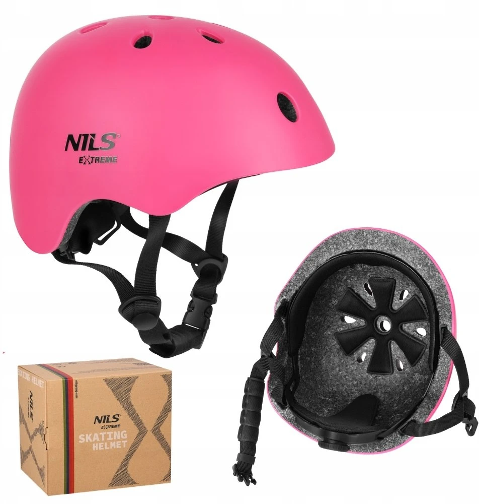 Nils Extreme MT301 KASK ROŽINĖ XS(48-52CM) NILS EXTREME