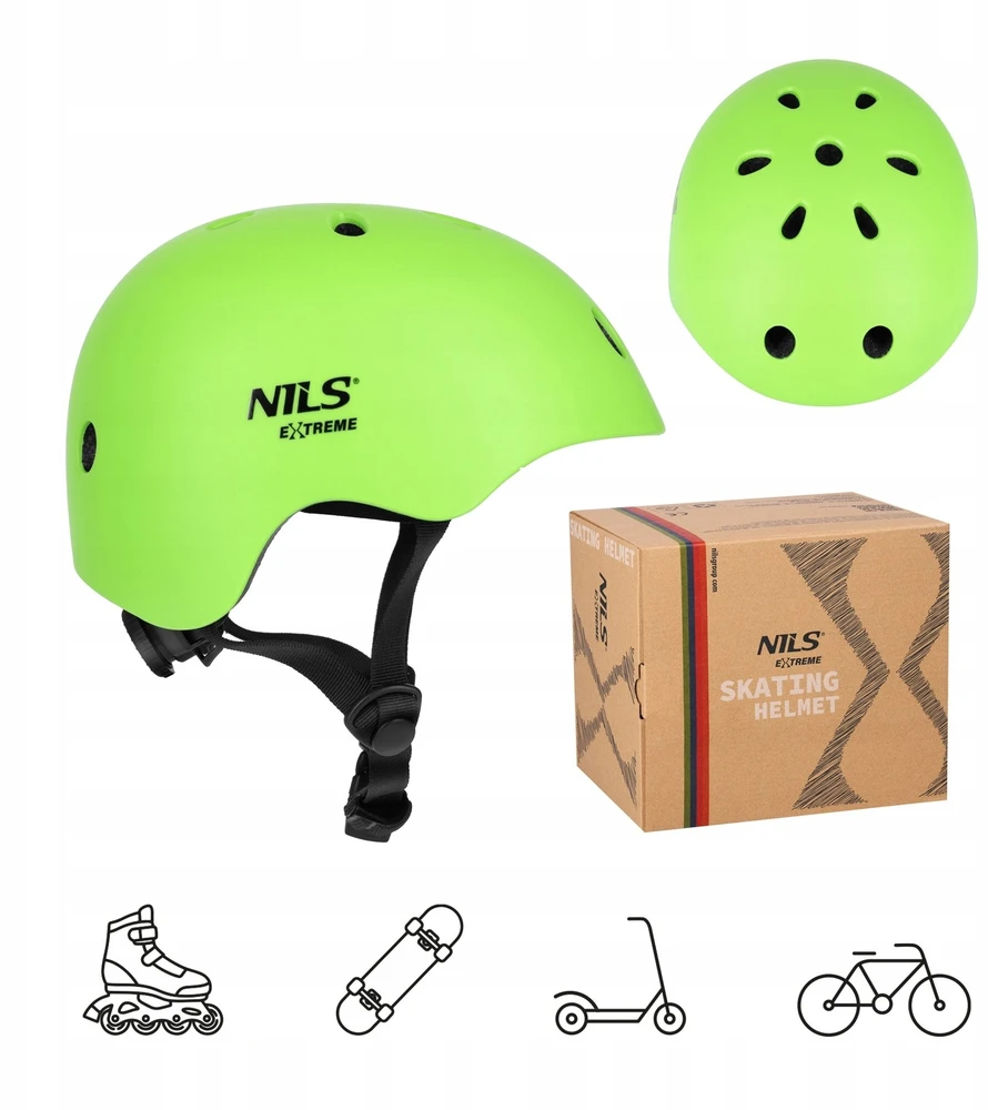 Nils Extreme MT301 KASK Žalias XS(48-52CM) NILS EXTREME