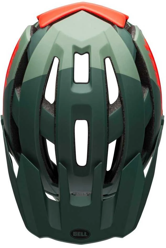 Bell BELL SUPER AIR MIPS SPHERICAL matinis blizgus žalias infraraudonas dydis L (58-62 cm) [BEL-7113777]