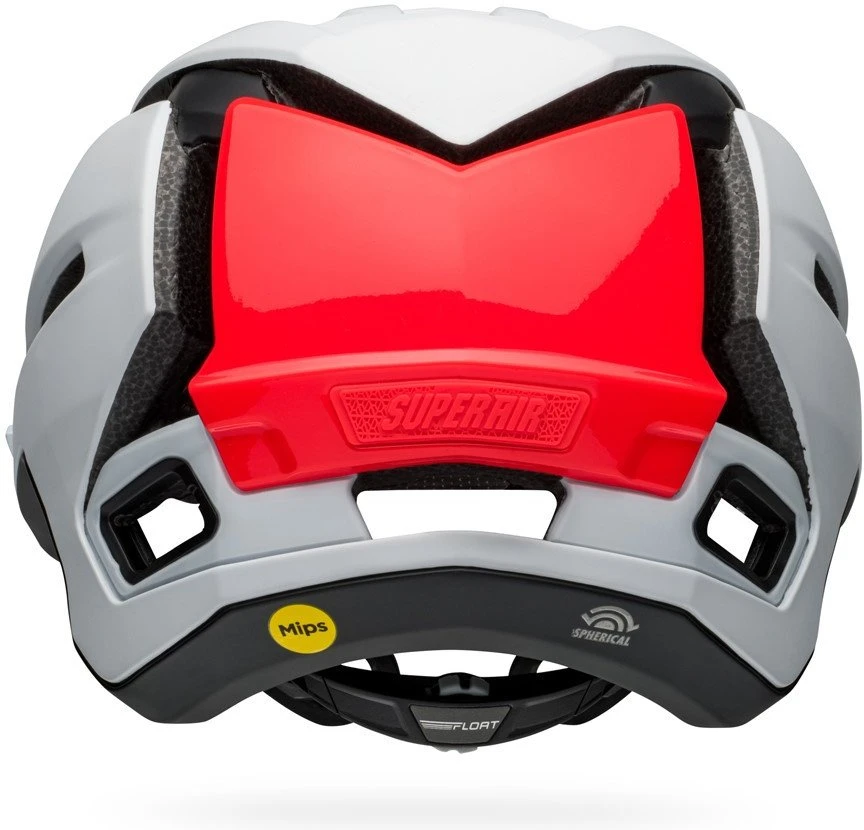 Bell BELL SUPER AIR MIPS SPHERICAL matinė blizgi balta infraraudona roz. M (55-59 cm) BEL-7160672