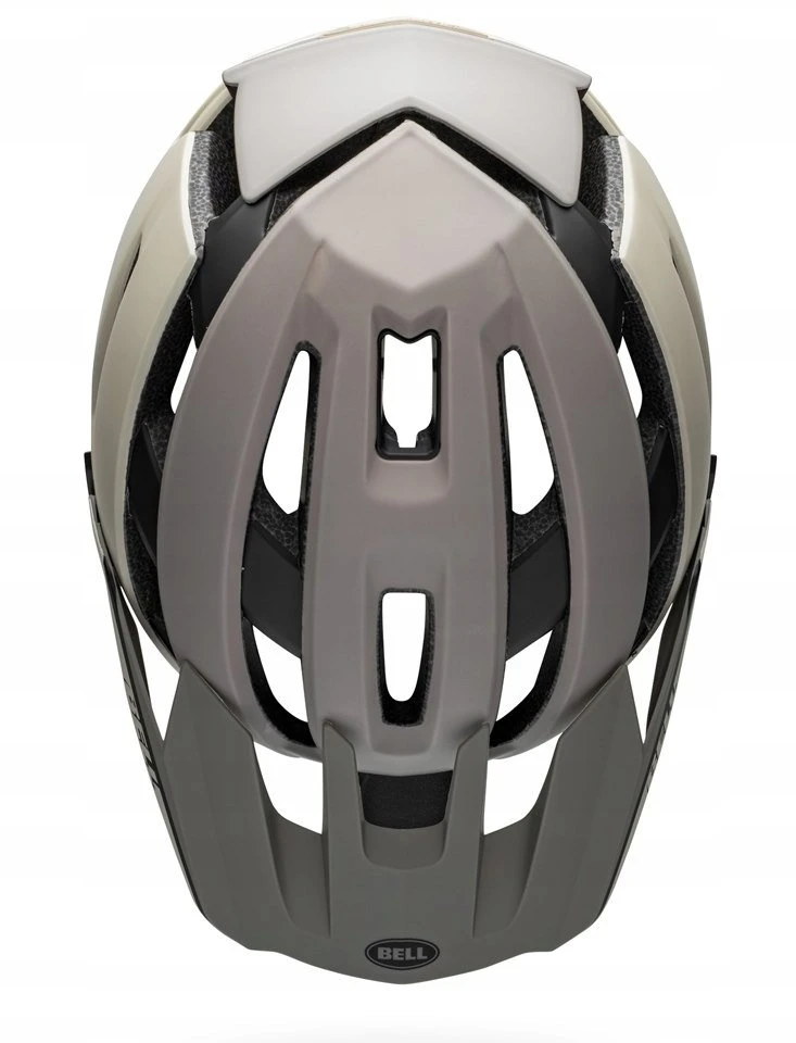 BELL SUPER AIR SPHERICAL kalnų dviračių šalmas, matinės cemento pilkos spalvos, dydis S (52–56 cm)