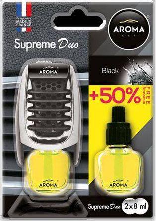 Aroma Car Oro gaiviklis aroma supreme duo juodas