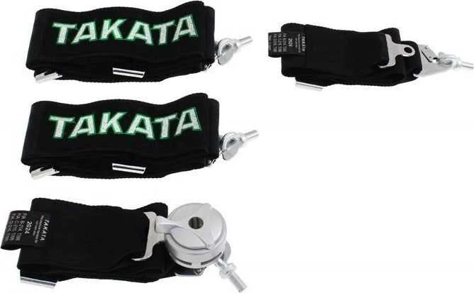 MTuning_F Sporto diržai 4p 3 "Juoda - Takata Replika