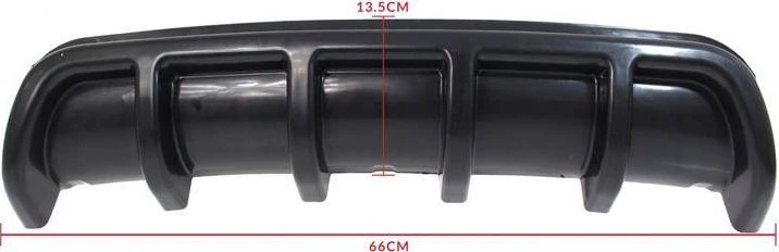 Mtuning_F Universalus Juodas galinio buferio difuzorius 66 cm