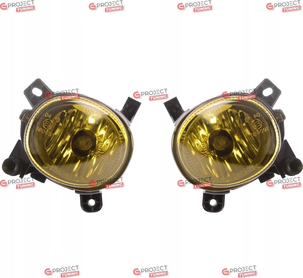 Mtuningas geltonų rūko žibintų komplektas AUDI A6 C6 Allroad A4 B8 Q5 SEAT EXEO VW PASSAT CC B6 2004-2011 m.