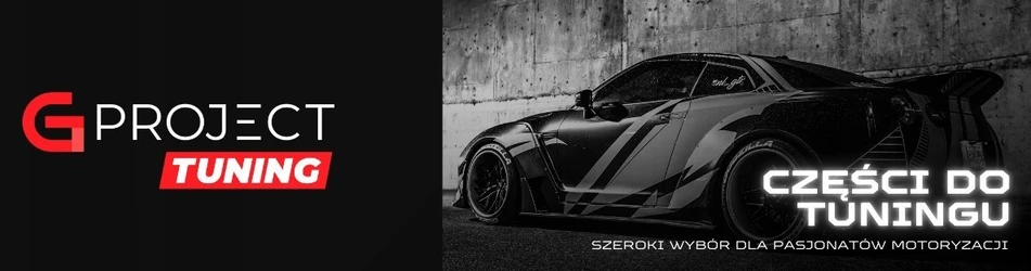 Sportinis automobilis su tiuninga detalėmis