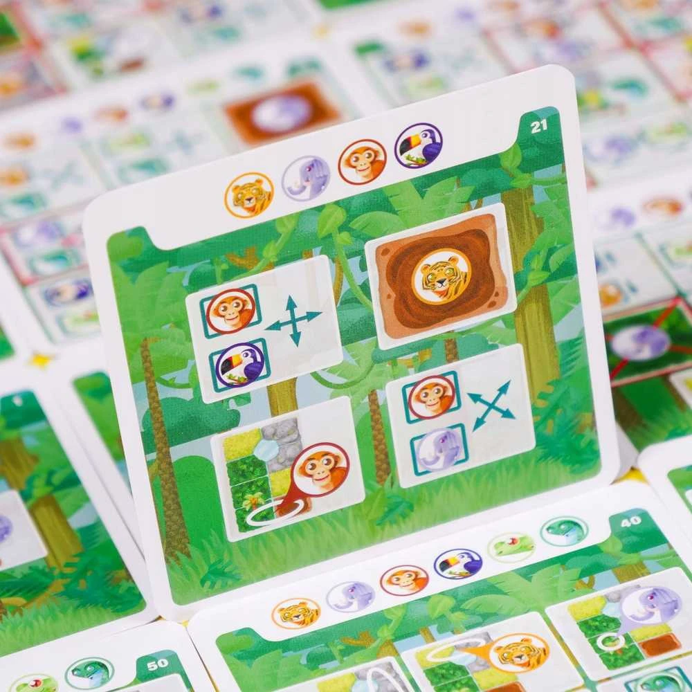 MUDUKO Stalo žaidimas džiunglių galvosūkiai 60 dalių
