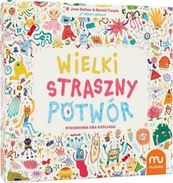 Trefl MUDUKO Stalo žaidimas didysis baisus monstras