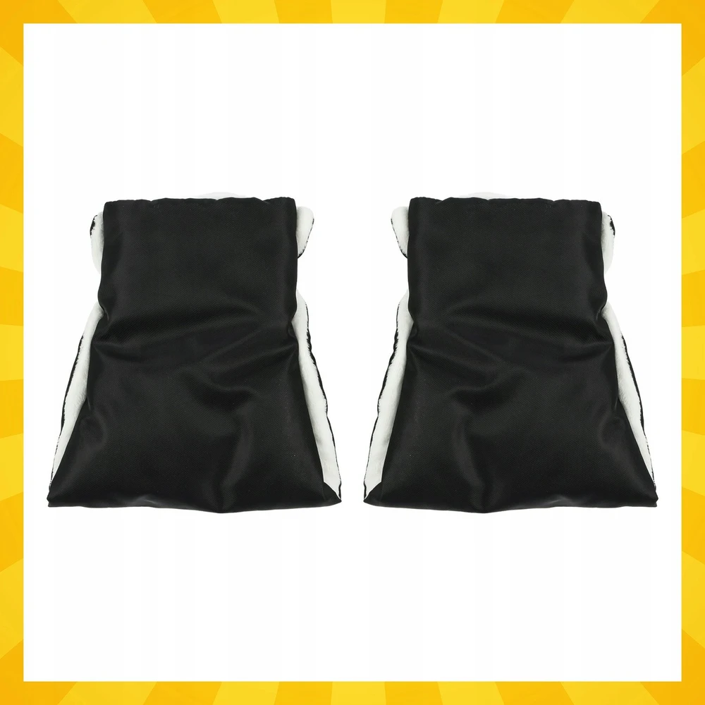 Double stroller muffs - juodas Kruzzel 25814