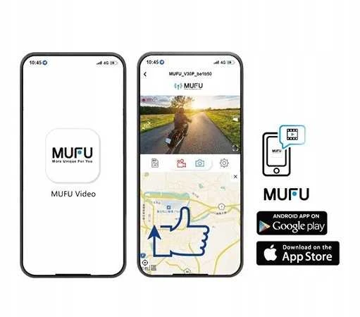 Vaizdo registratorius MUFU MUFU REJSTRATOR MOTO CAM V11S PRO