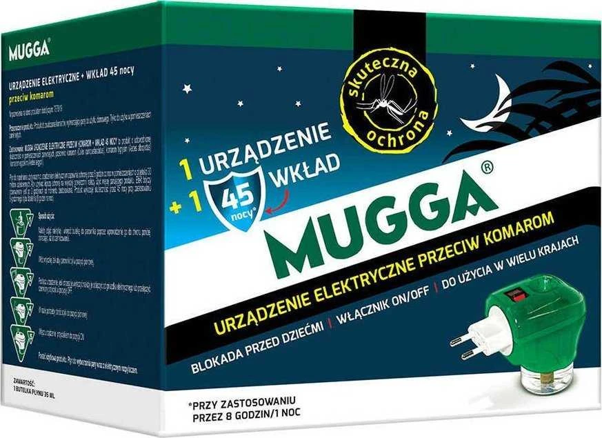 Mugga elektrofumigatorius su skysčiu nuo uodų ir musių